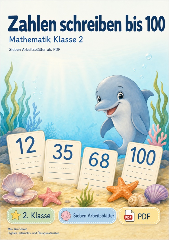 Cover: Zahlen schreiben bis 100