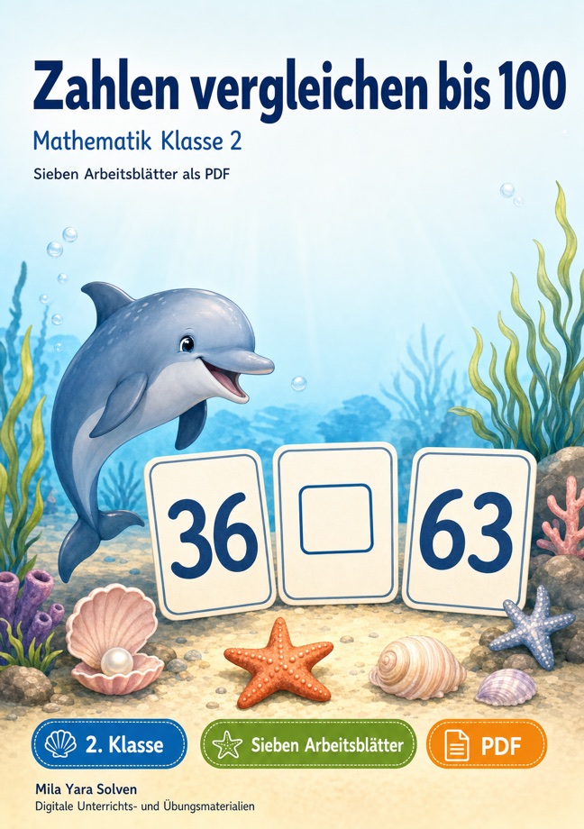 Cover: Zahlen vergleichen bis 100