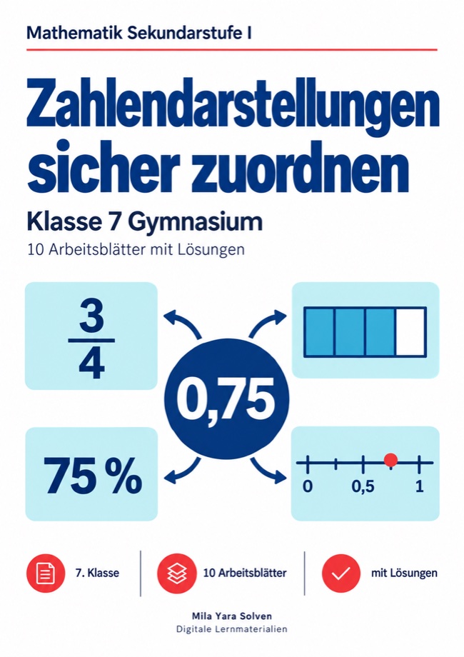 Cover: Zahlendarstellungen sicher zuordnen