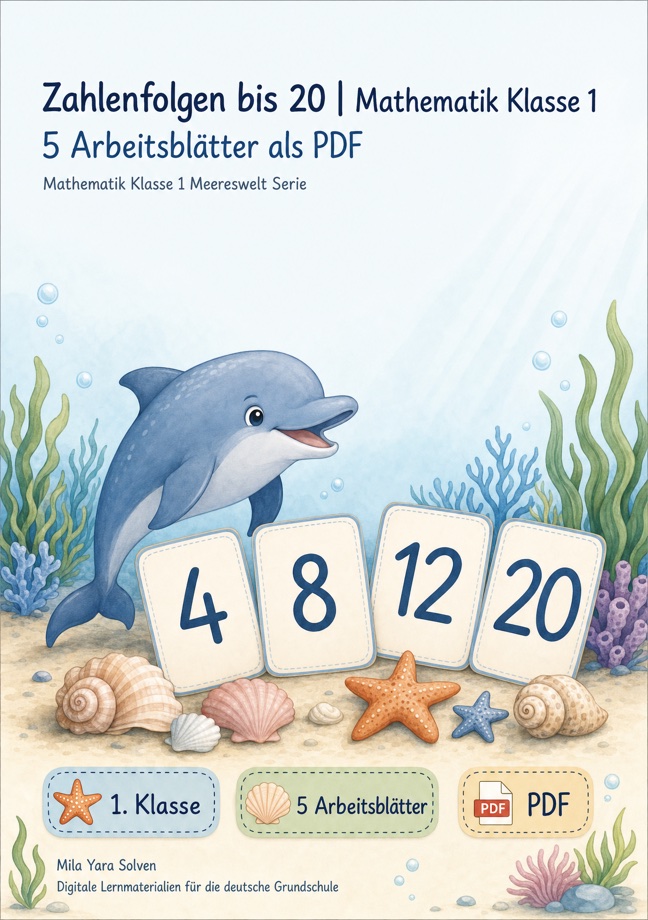 Cover: Zahlenfolgen bis 20