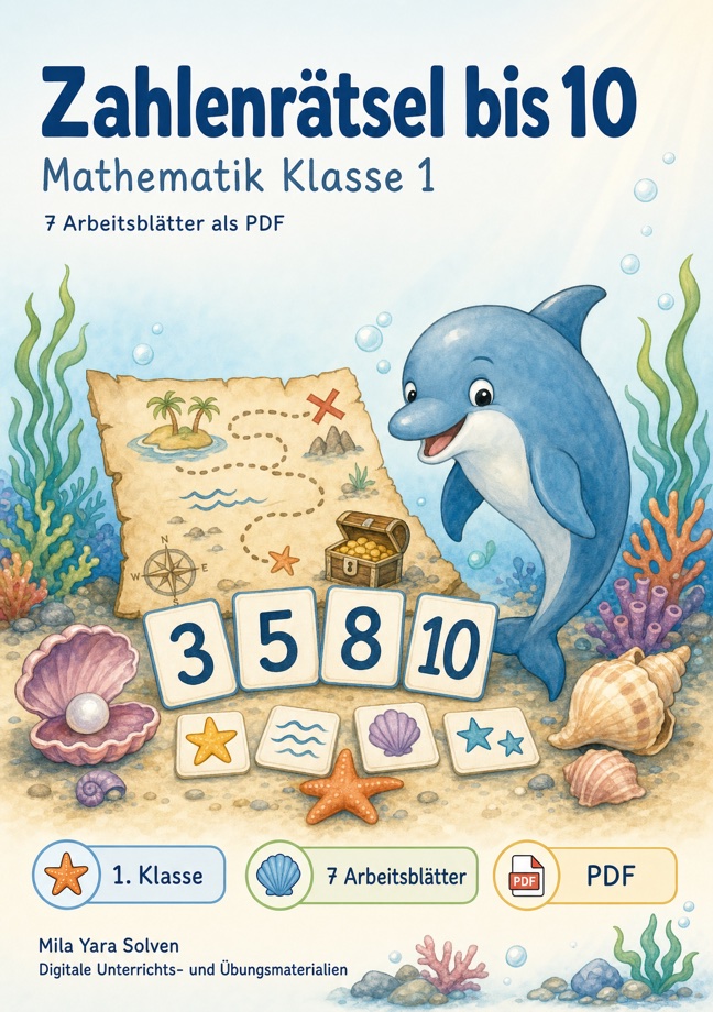 Cover: Zahlenrätsel bis 10