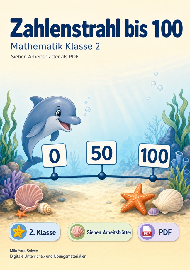 Cover: Zahlenstrahl bis 100