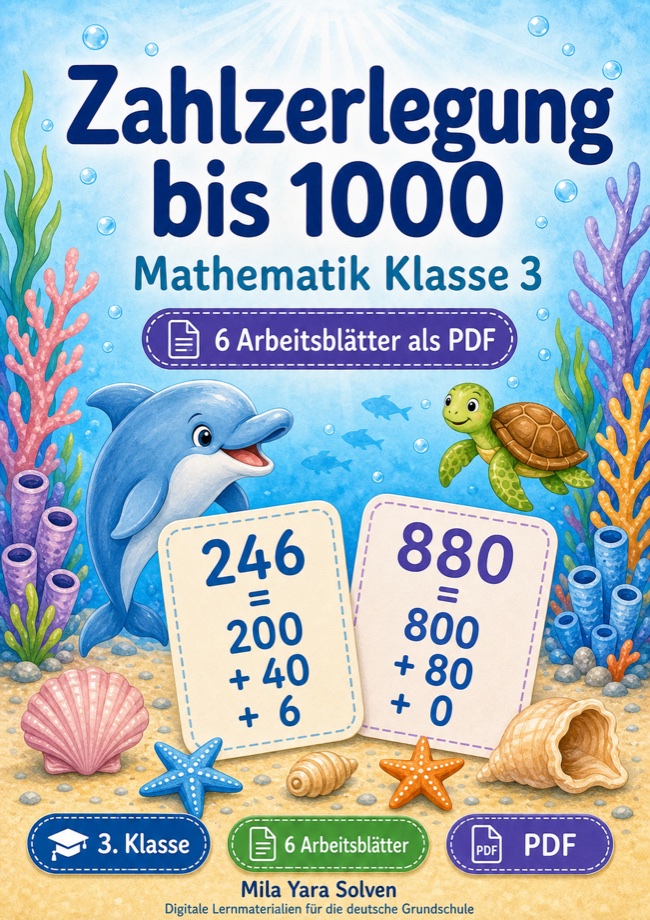 Cover: Zahlzerlegung bis 1000