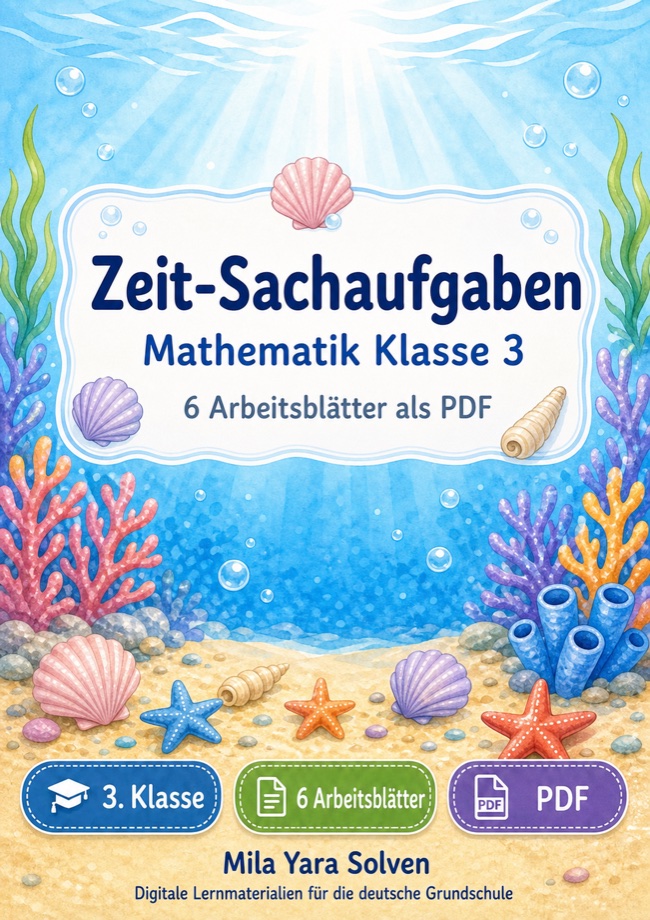 Cover: Zeit-Sachaufgaben