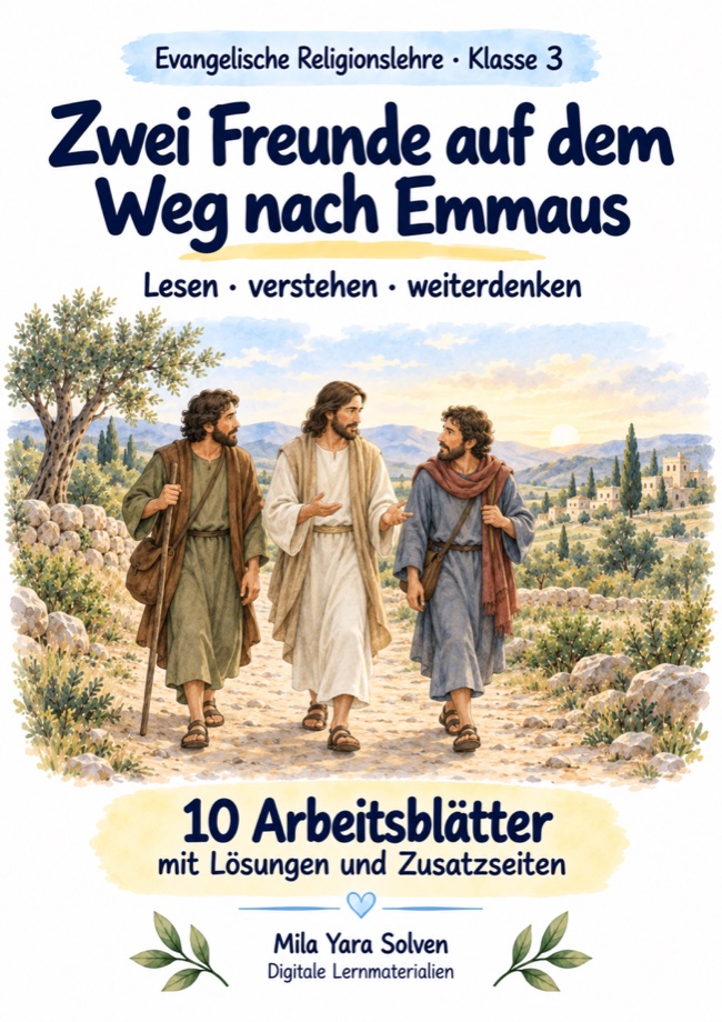 Cover: Zwei Freunde auf dem Weg nach Emmaus